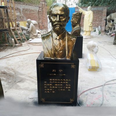 党建人物列宁铜雕